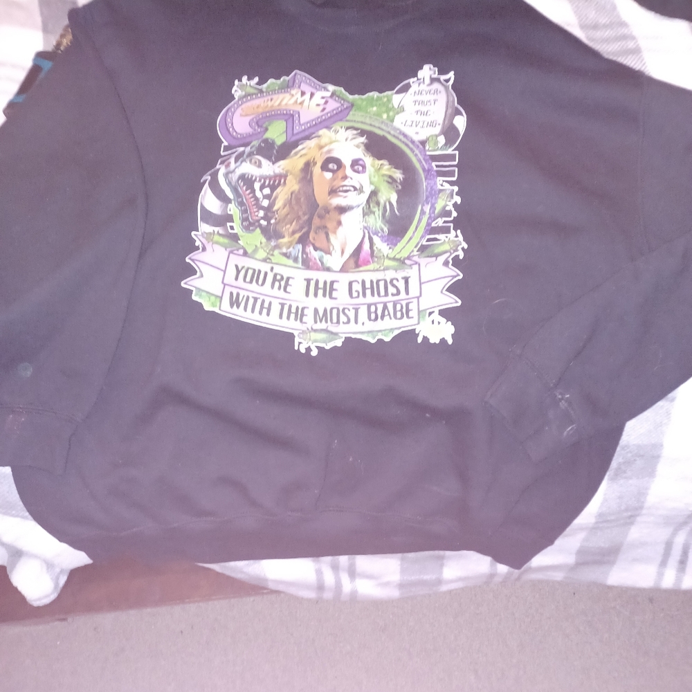 Beetlejuice crewneck